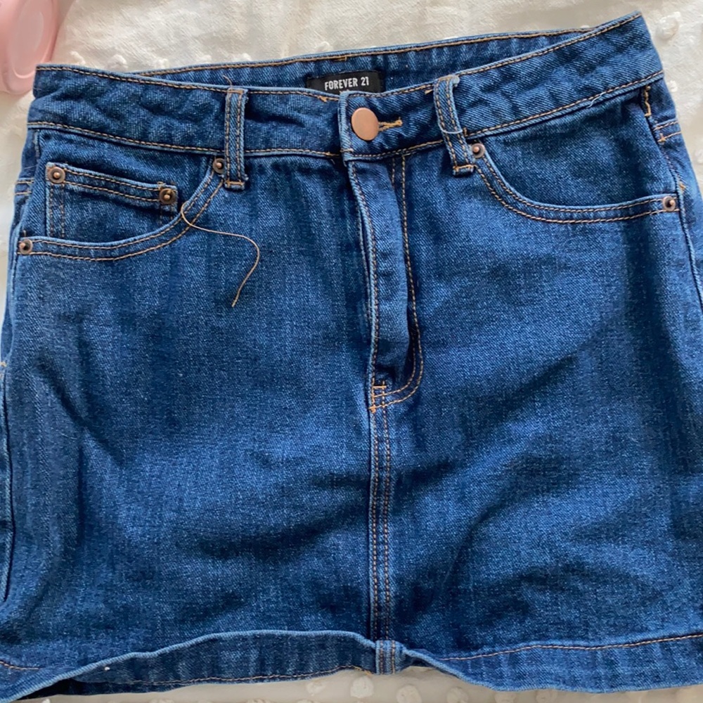 Denim skirt